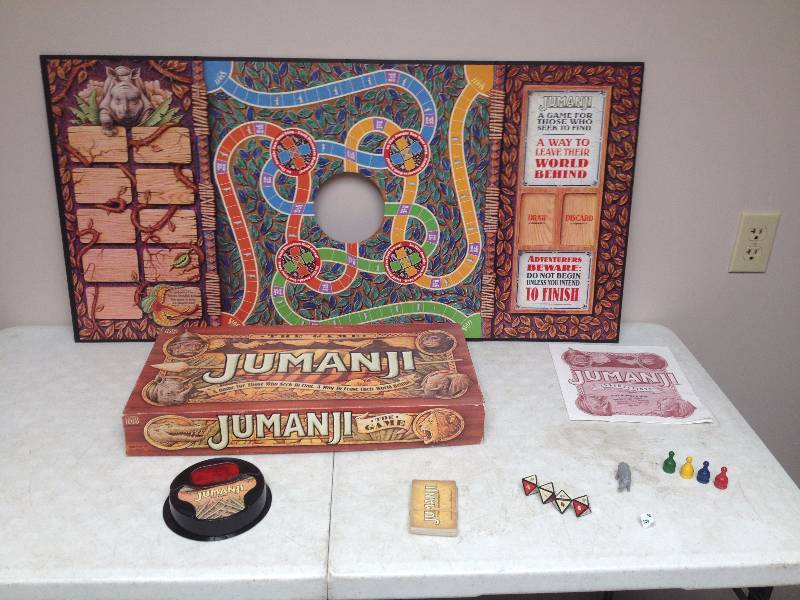 Jumanji Board Game, Missing Timer...
