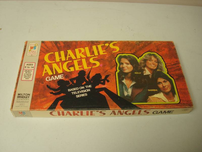 Charlie Angles Board Game, May Be Missing Pie...