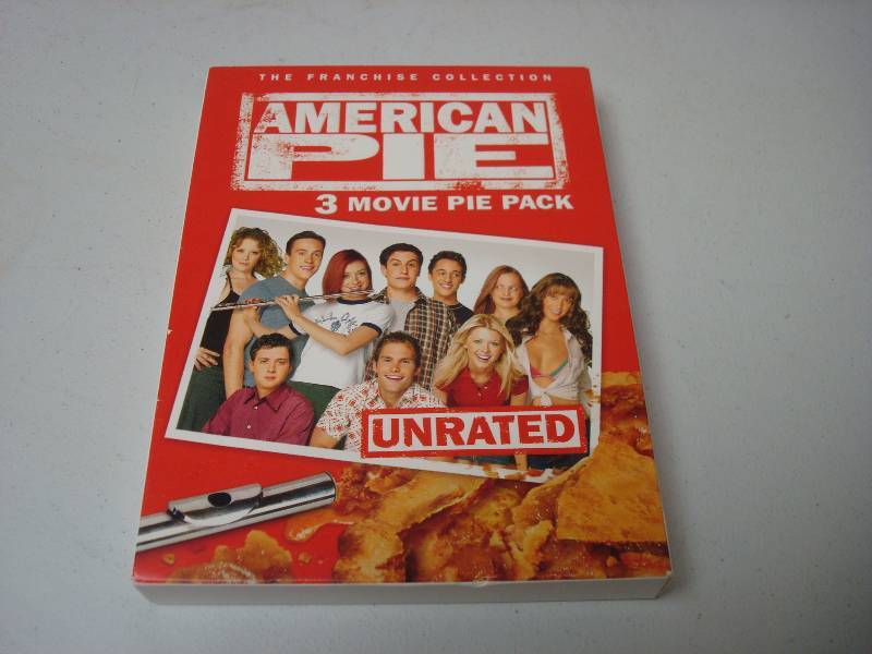 Three American Pie Movie DVDs, Good Conditio...