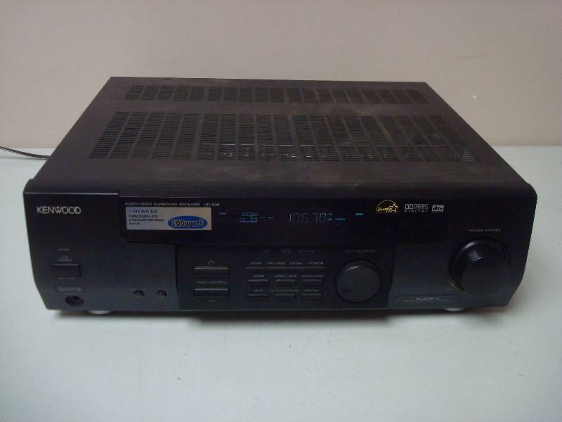 Kenwood Stereo Receiver, Works...