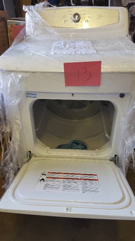 Haier Gas Dryer used not tested