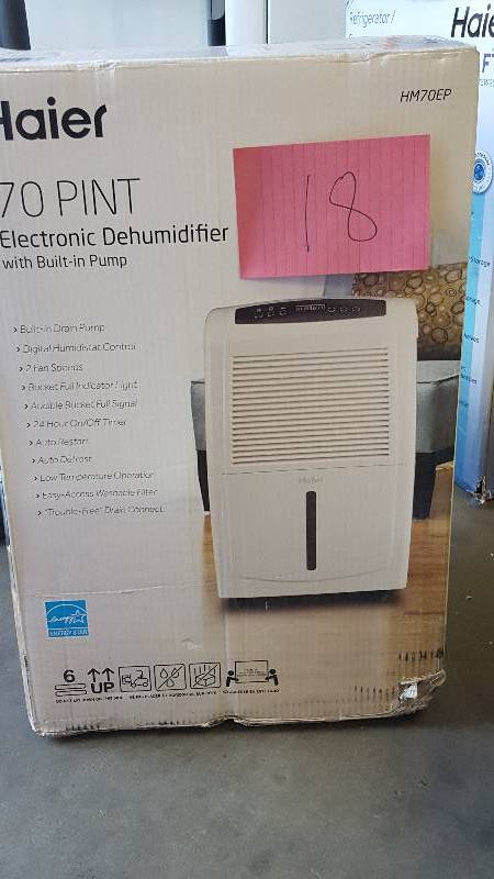 Haier HM70EP 70 Pint Humidifier with humidistat New