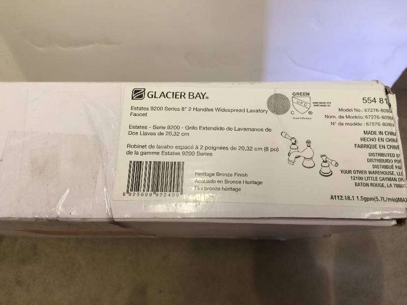 Estates 9200 Series 8 2 handles widespread lavatory Model 67276-8096P