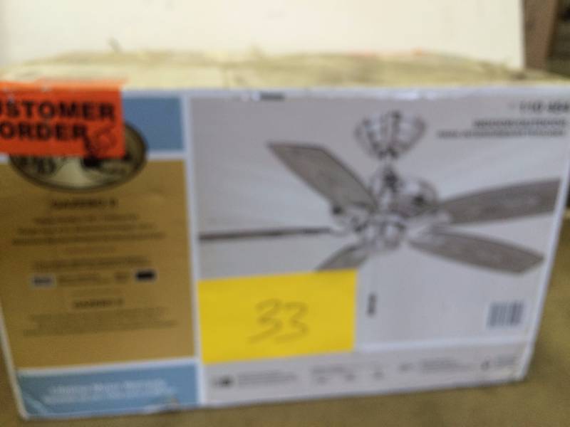 Hampton Bay Indoor 42 Ceiling Fan Gazebo II New