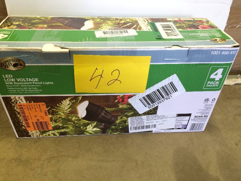Hampton Bay LED Low Voltage 50W equivalent Flood Lights 1001 488 412