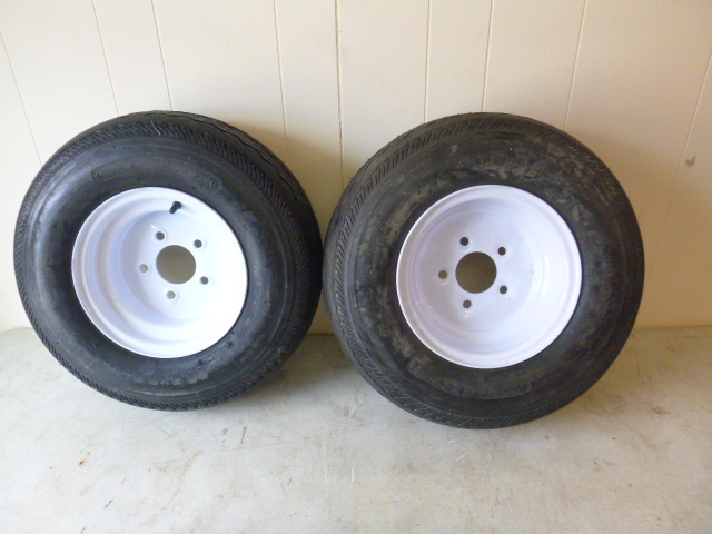 lot 5 image: 2 New Tow Master Trailer Tires