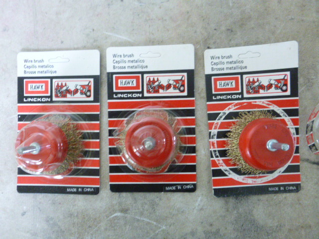 lot 67 image: 3 Hawk Wire Brushes
