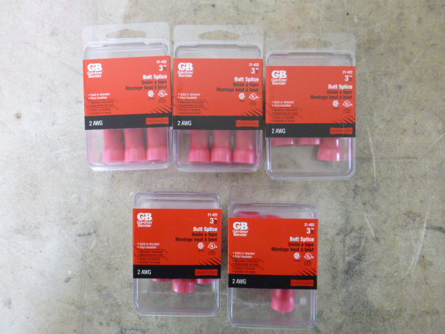 lot 71 image: 5 Packs of GB Butt Splices