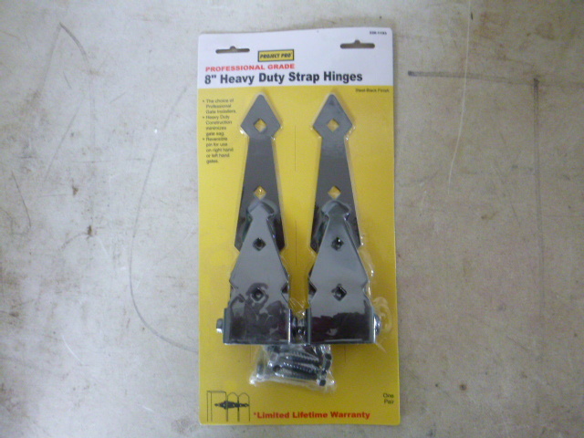 lot 77 image: Project Pro Professional Grade Heavy Duty Strap Hinges