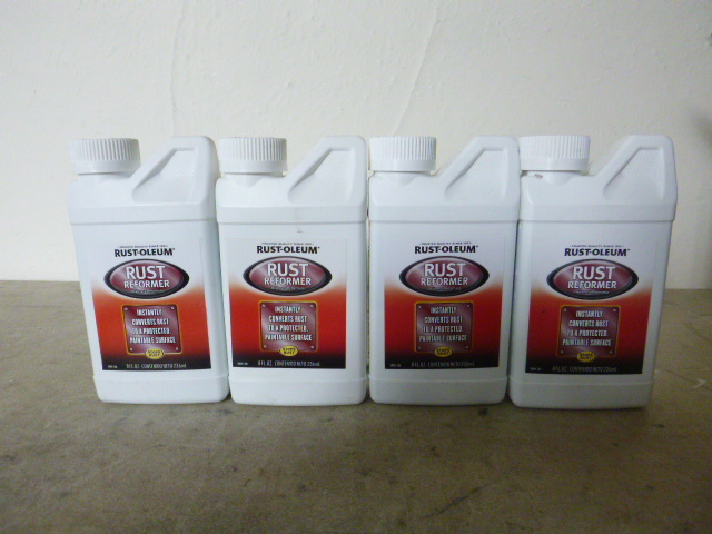 lot 114 image: 4 Bottles of Rust-Oleum Rust Reformer