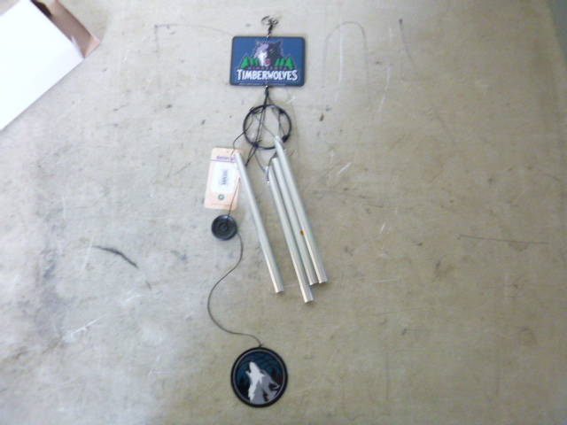 lot 124 image: Timberwolves Wind Chime