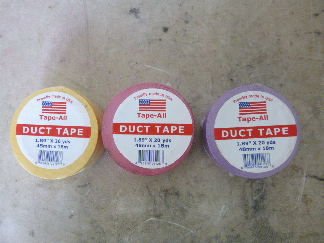 lot 130 image: 3 Rolls of Duct Tape