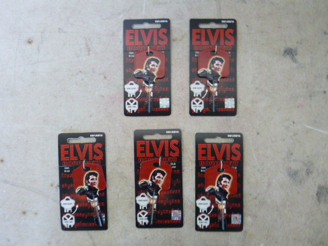 lot 148 image: 5 Elvis House Key Blanks