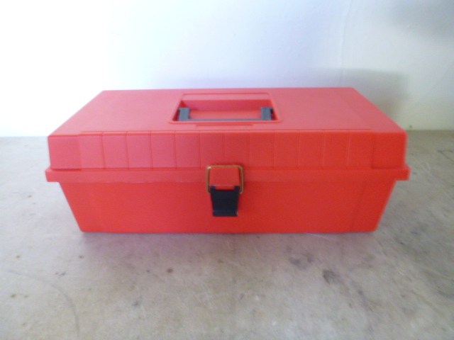 lot 153 image: Plastic Toolbox