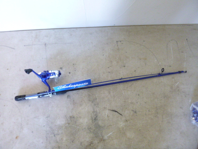 lot 172 image: Shakespeare Firebird Rod and Reel