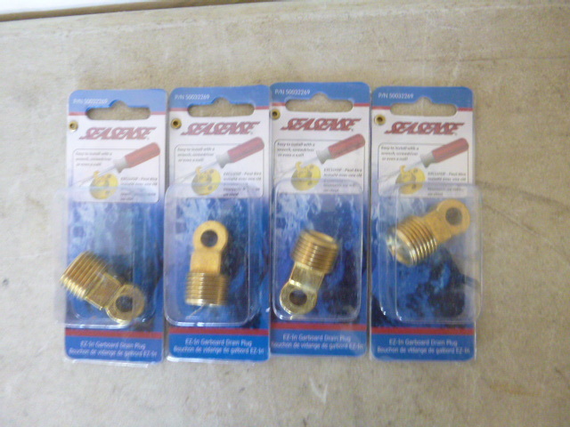 lot 177 image: 4 Seasense EZ-In Garboard Drain Plugs