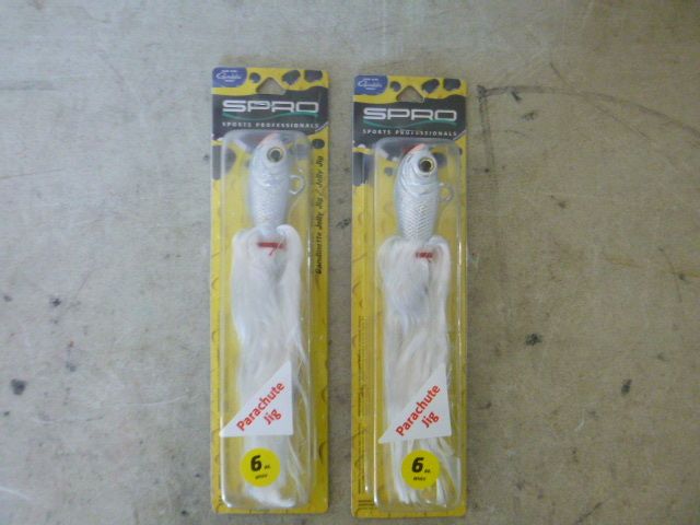 lot 187 image: 2 Spro Parachute Jigs