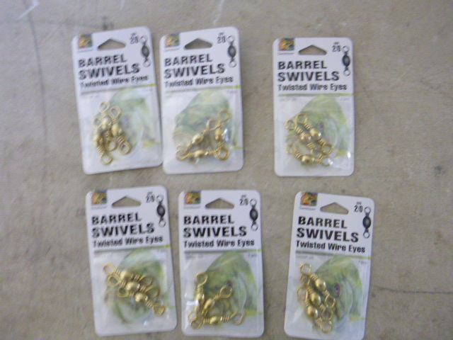 lot 191 image: 6 Packs of Danielson Barrel Swivels