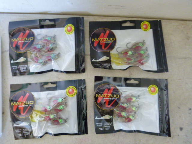 lot 210 image: 4 Packs of Matzuo Prism Shads