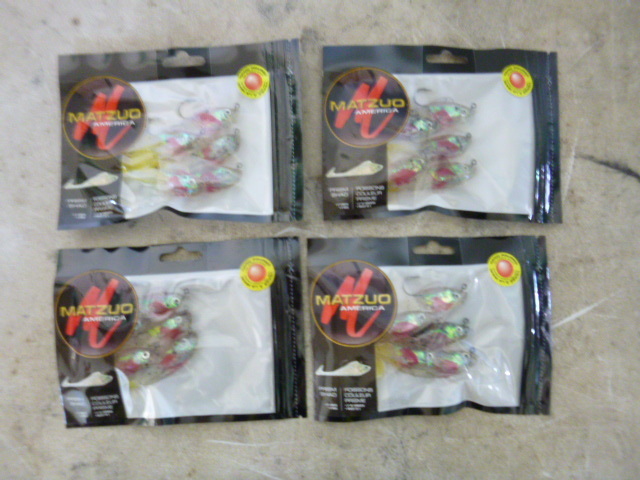 lot 211 image: 4 Packs of Matzuo Prism Shads