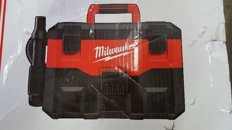 lot 48 image: Milwaukee M28 28-Volt Lithium-Ion Cordless WetDry Vacuum (Tool-Only) New