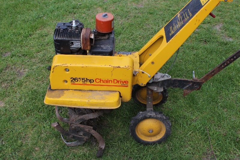 lot 5 image: 26 5 HP Chain Drive Garden Tiller