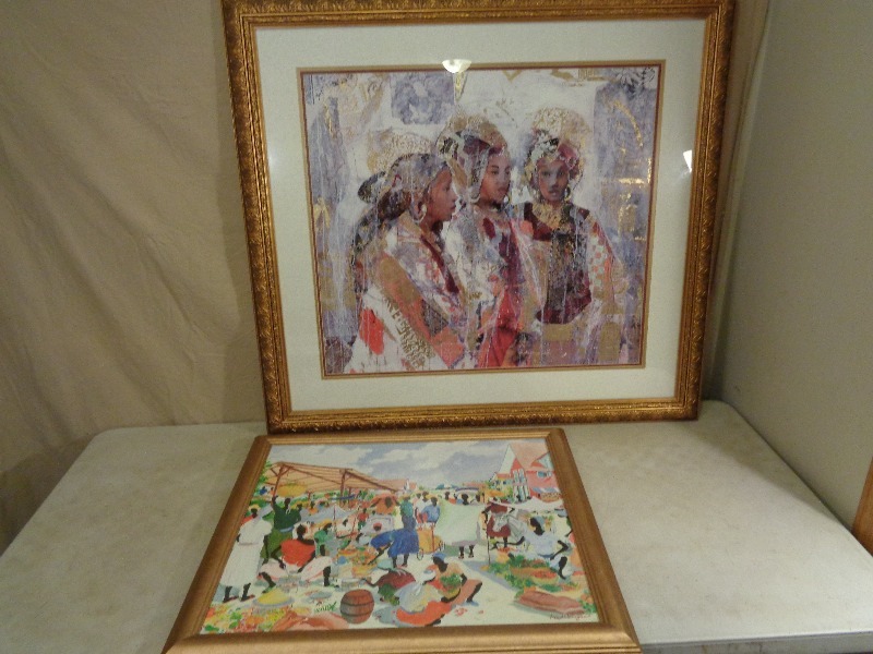 lot 146 image: Framed Artworks