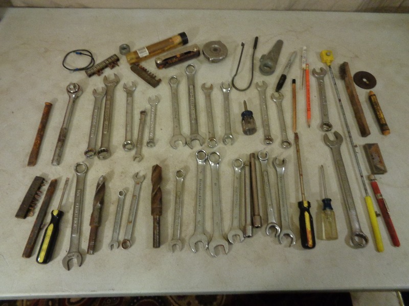 lot 38 image: Wrenches, Hand Tools, Etc