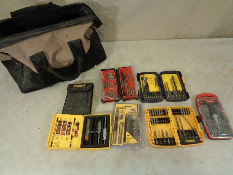 lot 46 image: Drill and Driver Bit Sets