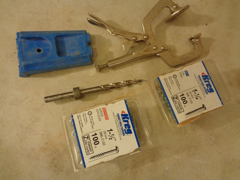 lot 55 image: Kreg Drilling Jig with Screws