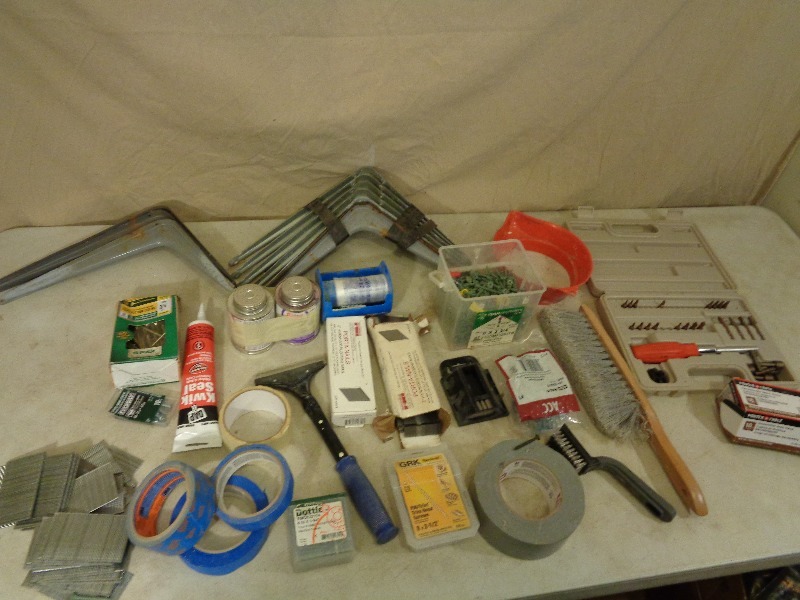 lot 104 image: Tools, Hardware, Etc