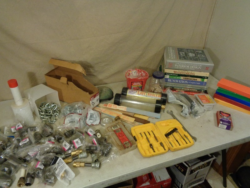 lot 118 image: Tools, Hardware, Books, and More