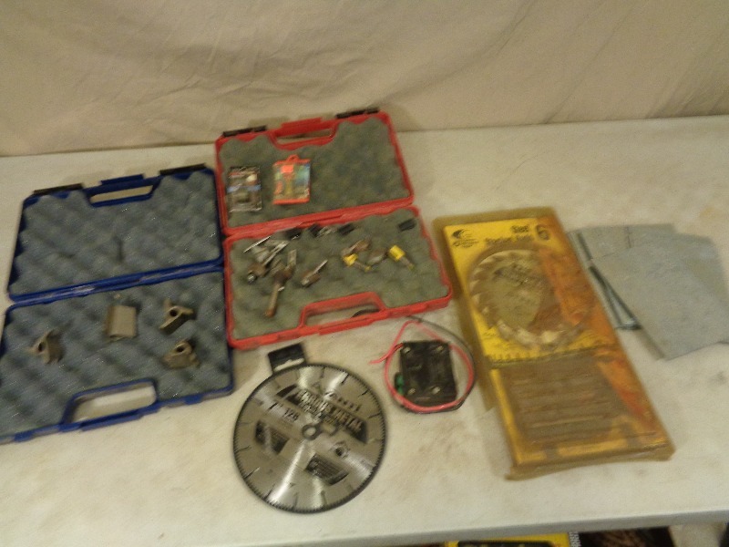 lot 120 image: Router  Shaper Bits, Dado Blade, and More