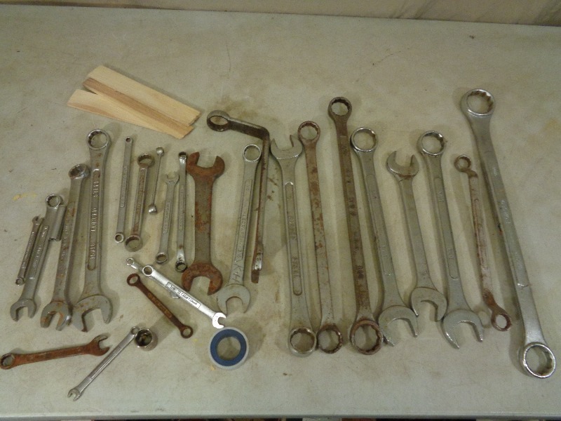 lot 137 image: Assorted Wrenches