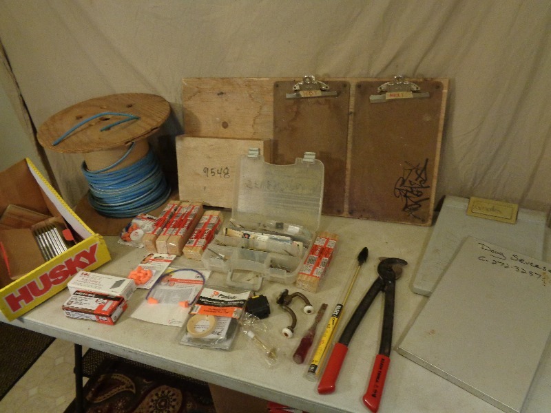 lot 147 image: Hand Tools, Hardware, and More