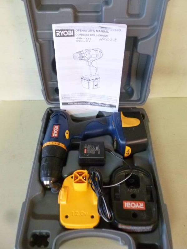 lot 83 image: Ryobi 12v Cordless Drill