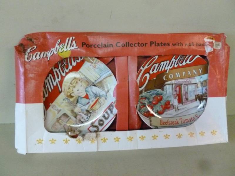 lot 92 image: Campbells Plates