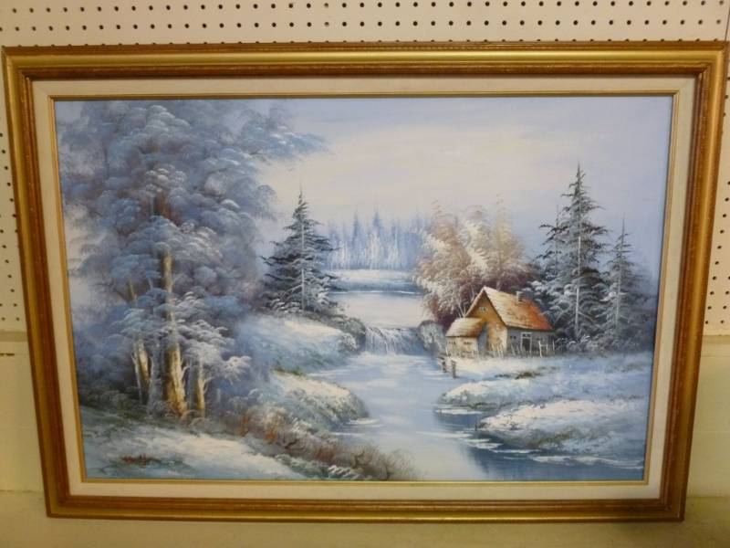 lot 140 image: Oil On Canvas