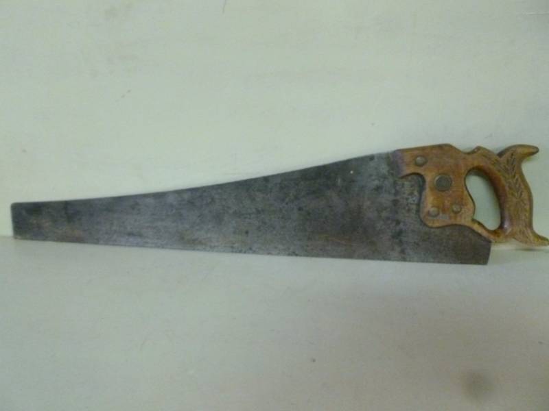 lot 164 image: Vintage Hand Saw