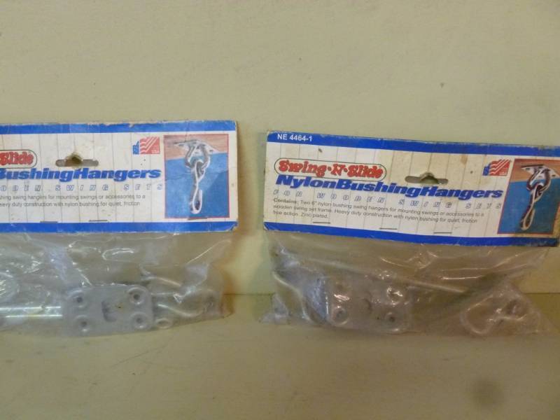 lot 173 image: Wooden Swing Set Items