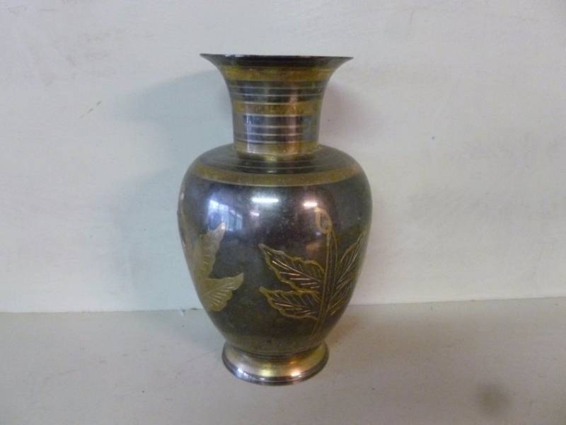 lot 179 image: Brass Vase