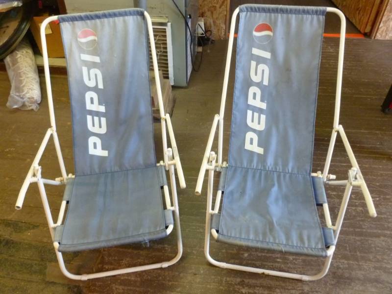 lot 217 image: Pepsi Beach Chairs