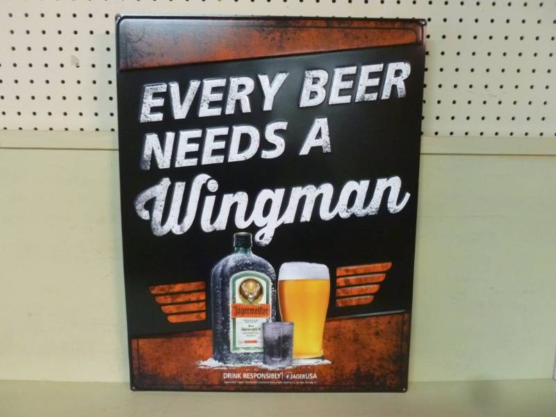 lot 238 image: Metal Sign