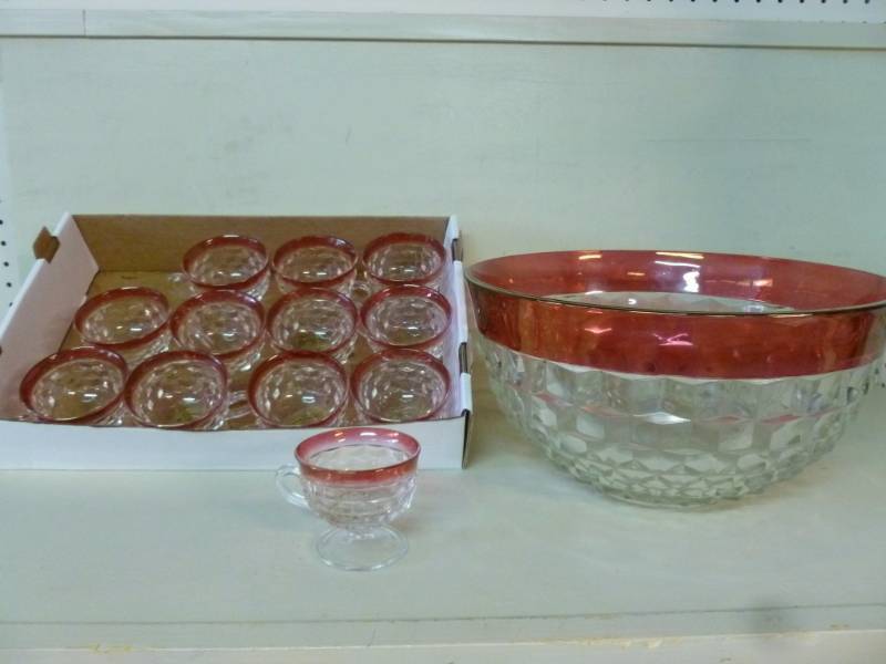 lot 255 image: Kings Crown Punch Set