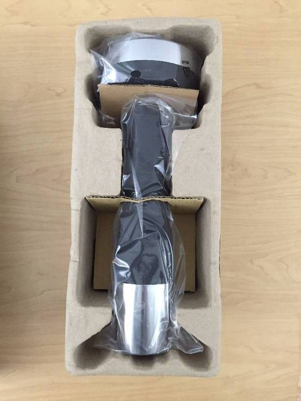 lot 13 image: New In Box Sharper Image Automatic Wine Bottle Opener Rechargeable One Touch Easy Cork Removal