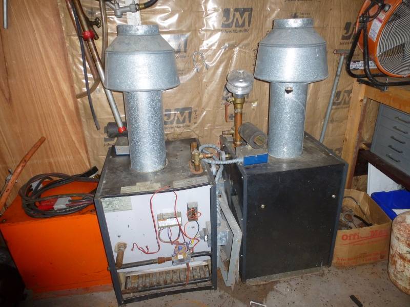 lot 133 image: Slant Fin Gas Boiler # 122