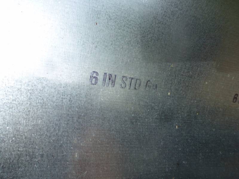 lot 150 image: Galvanized Stove Pipe # 139
