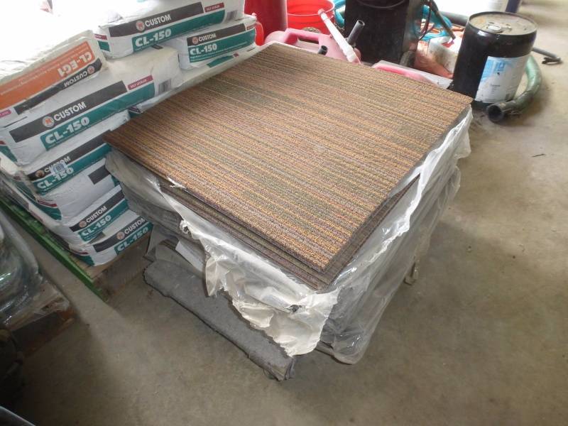 lot 158 image: Carpet Sqares