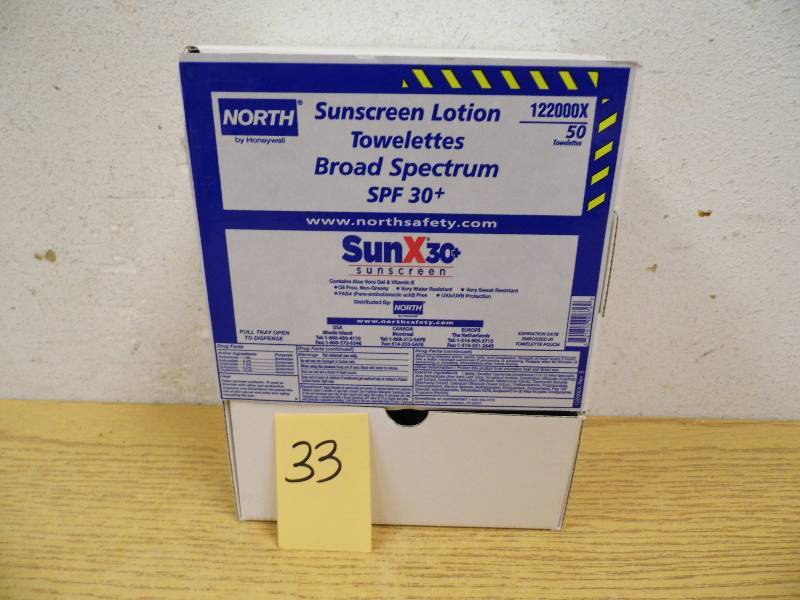 Sunscreen Towelettes