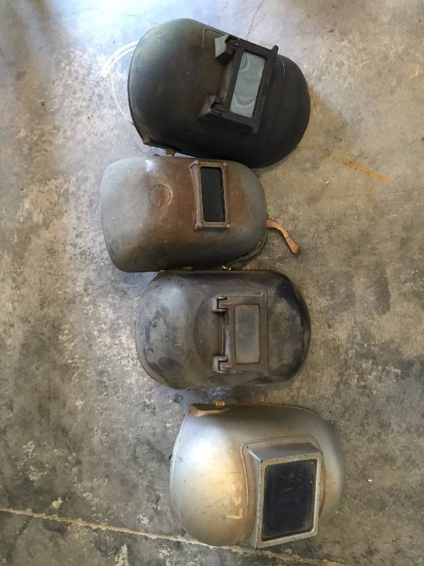 Lot of Welding helmets